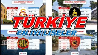 Türkiyenin En İyi Liseleri  Hedef LGS2024 [upl. by Soalokin]