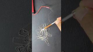 How to Make an Electromagnetic Magnet 🧲✨ shorts [upl. by Bocyaj]