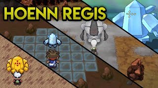 Evolution of Legendary Regi Trio  Regirock Regice Registeel 2003  2017 [upl. by Kerek]