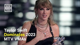 Taylor Swift Wins Big at 2023 MTV VMAs [upl. by Nosiddam]