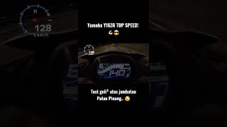 Yamaha Y16ZR Top Speed  Standard  Test geli² ja ni 😁 yamaha y16zr kecerahanlampu topspeed [upl. by Attelrac921]