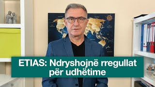 Ndryshojnë rregullat për udhëtime  futet sistemi ETIAS  Bahri Cani [upl. by Nosneh]