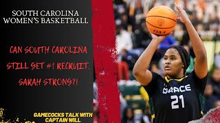 Can South Carolina Womens Basketball still get 1 ranked recruit Sarah Strong [upl. by Niala754]