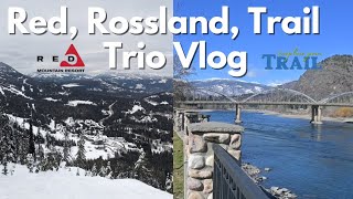 Vlog 6 Red Mountain Rossland and Trail [upl. by Anitroc961]