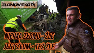 ROZTERKI STALOWEGO NA ROBOCIE 😂  Złomowisko PL [upl. by Pokorny]