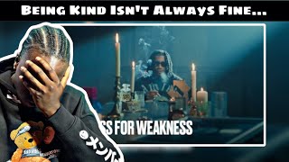 American Reaction To Digga D  Kindness For Weakness Official Video [upl. by Onitnerolf]