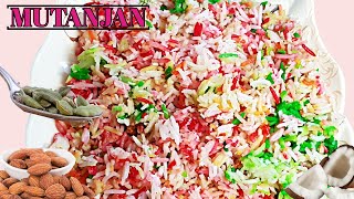 EASY Mutanjan Recipe Shadiyon Wala Degi Zarda Mutanjan Recipe in Urdu English متنجن چاول [upl. by Nylyak]