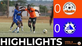 WEEK8 MATCH HIGHLIGHTS  KANSANSHI DYNAMOS VS CHAMBISHI ZPL NATIONAL LEAGUE [upl. by Yendor]