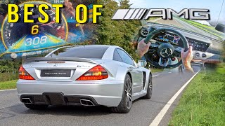 TOP 16  FASTEST AMG cars  100200 on AUTOBAHN [upl. by Eudora855]