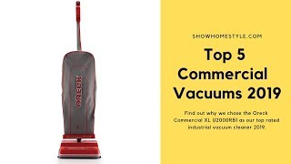 Best Commercial Vacuum Cleaner 2019  Top 5 Reviewed [upl. by Ellevehc692]