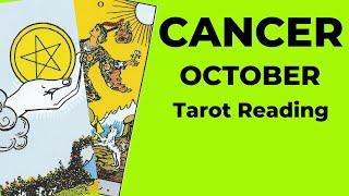 Cancer A Spectacular Month In Unexpected And Unusual Ways 💛 October 2024 Monthly Tarot [upl. by Strephon]