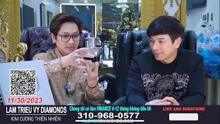 Livestream LAM TRIEU VY DIAMOND Holidays SALE 45 OFFTra gop 12 thang no interest NATURAL DIAMOND [upl. by Niliram]