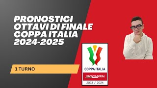 Pronostici coppa Italia freccia Rossa 2024 2025 [upl. by Moria]