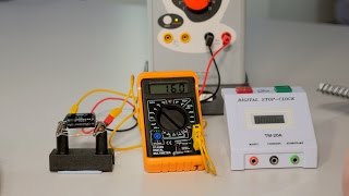 Alevel Physics Core Practical Capacitor Discharge [upl. by Yhtuv600]