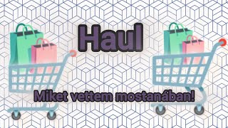 Haul glamour napok 🛍️gyógyszertárrossmanhaulglamour [upl. by Yolanda]