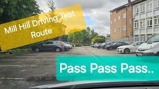 Mill Hill Driving Test Route  0907 Am  Mock Test  Feedback  MSM Driving School  Sanket Patel [upl. by Lucila669]