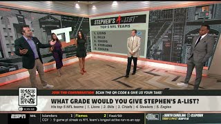 FIRST TAKE  Eagles should be ranked over Chiefs  Mad Dog rips Stephens Alist Top 5 NFL teams [upl. by Arty]