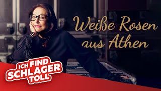 Nana Mouskuri  Weiße Rosen aus Athen Lyric Video [upl. by Papke]