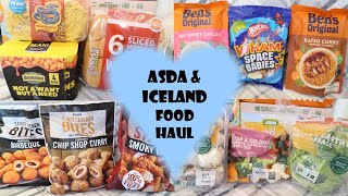 Asda Food Haul July 2023  Iceland Grocery Haul UK  Family of Two  Meal Plan Ideas amp Shopping [upl. by Lever]