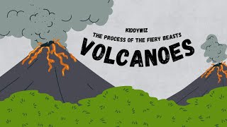 Volcanoes for kids  Volcanoes for preschoolers  Volcanoes for toddlers  fiery Volcanoes [upl. by Acirre]