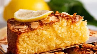 Lemon Coconut Almond Cake SUPER EASY [upl. by Tadd]