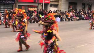 Infectos acelerados 37  Desfile de comparsas 2013 Carnaval de Badajoz [upl. by Rydder613]