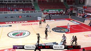 Yalova VİP  Edirne DSİ TKBL 9Hafta [upl. by Hplodur]