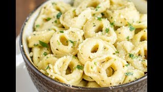 Cheese Tortellini in Garlic Butter Sauce [upl. by Arly318]