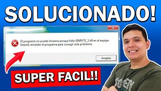 🔵 SOLUCION Error XINPUT13dll  Windows 7 8 81 y 10  PROBLEMA RESUELTO ✅  2021 [upl. by Shauna892]