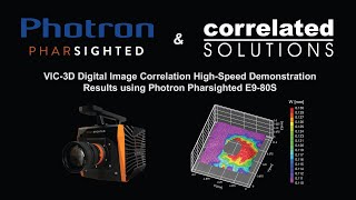 Correlated Solutions VIC3D  Pharsighted Ultra HighSpeed Cameras [upl. by Melodee]