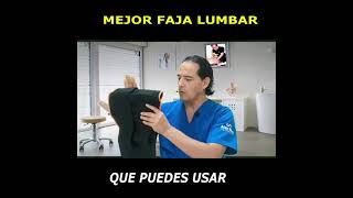 QUE TIPO DE FAJA USAR PARA CUIDAR LA ZONA LUMBAR [upl. by Ahl469]