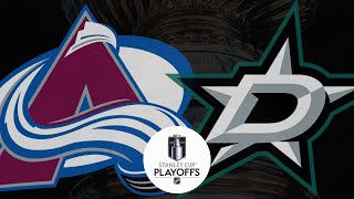 Colorado Avalanche VS Dallas Stars Playoff Predictions [upl. by Lerret]