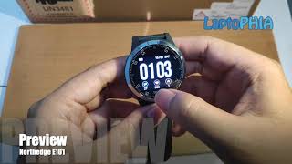 Unboxing Smartwatch Northedge E101  Fitur Lengkap Harga Murah Laptophia com [upl. by Inahs]