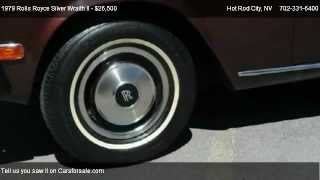 1979 Rolls Royce Silver Wraith II Long Wheel Base RARE  for sale in Las Vegas NV 89118 [upl. by Rezal]