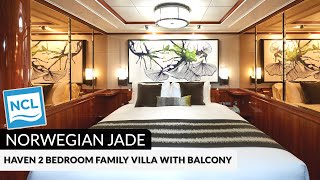 Norwegian Jade  Haven 2 Bedroom Family Villa with Balcony Full Walkthrough Tour  2024  4K [upl. by Dari]