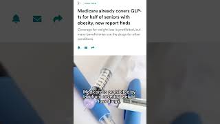 Weight loss drugs for senior citizens thru Medicare weightloss [upl. by Ramunni582]