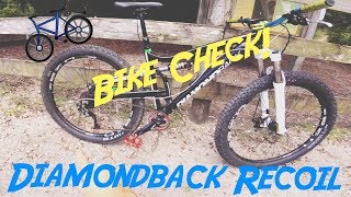 Diamondback Recoil 29er  BIKE CHECK REVIEW [upl. by Elinore]