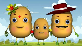 Aloo Kachaloo Beta Kahan Gaye The  Nursery Rhymes  Kids Song  Children Song  Hindi Baalgeet [upl. by Chancey]