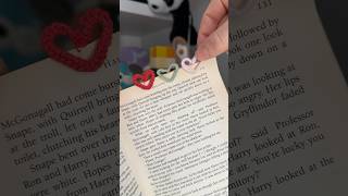 Heart bookmark tutorial 💌🖇️ [upl. by Jana]