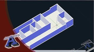 AutoCad 2014 AULA 814 Comando Polysolid Autocriativo [upl. by Stoeber]