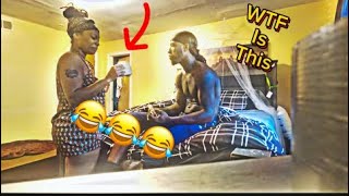 PUTTING ORAJEL ON MY GIRLFRIEND SANDWICH 😂 fypシ゚viral funny prank subscribe couple viralvideo [upl. by Elbag96]