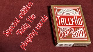 Daily deck review day 45  Special Edition Tally Ho playing cards [upl. by Riamo]