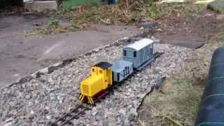 First SM32 Track Laying of the Monolith Light Railway Main Station [upl. by Ibbison]