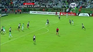 Atlético Nacional 1  0 Atlético Mineiro Copa Libertadores 2014 [upl. by Annairba]