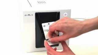 How to Do a Routine Printer Cleaning of the Evolis Elypso Card Printer  IDCardGroupcom [upl. by Kcire]