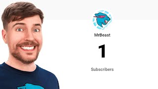 MrBeast Hit 1 Subscriber [upl. by Tillie]