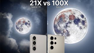 Sony Xperia 1 VI VS Samsung Galaxy S24 Ultra Live Zoom Test Comparison [upl. by Maurey]