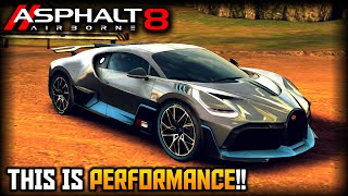 A Forgotten Fighter Bugatti Divo PRO Test Asphalt 8 [upl. by Radek]