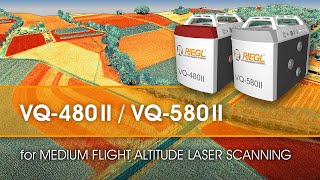 New RIEGL VQ480II  VQ580 II Airborne Laser Scanning Systems [upl. by Aikam]