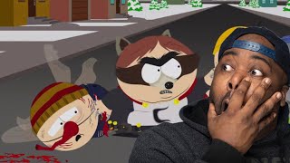 The raCOON Best Moments South Park [upl. by Anaugal]